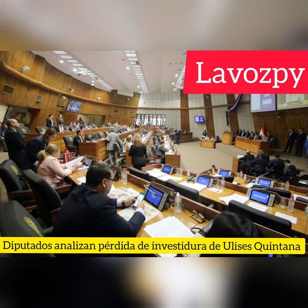 Legisladores analizan destituir a Ulises Quintana
