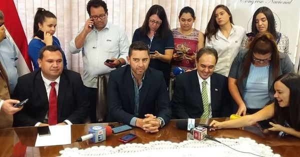 Parlamentarios dan su apoyo a Horacio Cartes