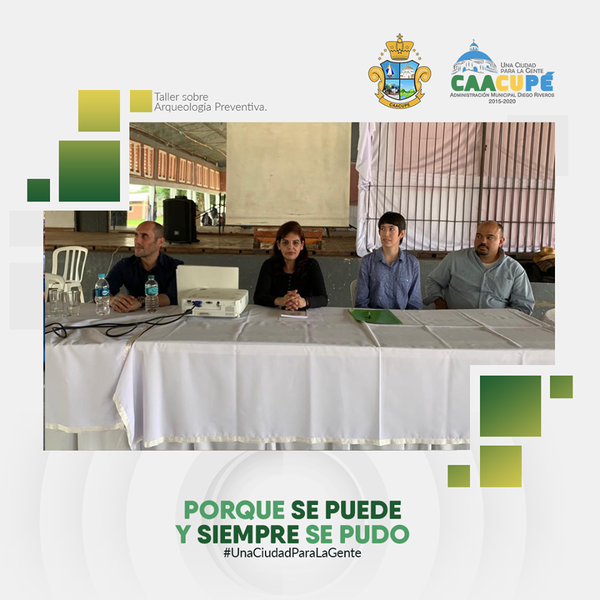 Se realizó el Taller sobre Arqueología Preventiva en la Municipalidad de Isla Pucú | Info Caacupe