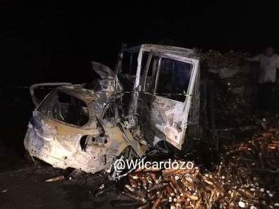 Joven militar fallece calcinado en un accidente en Piribebuy | Info Caacupe