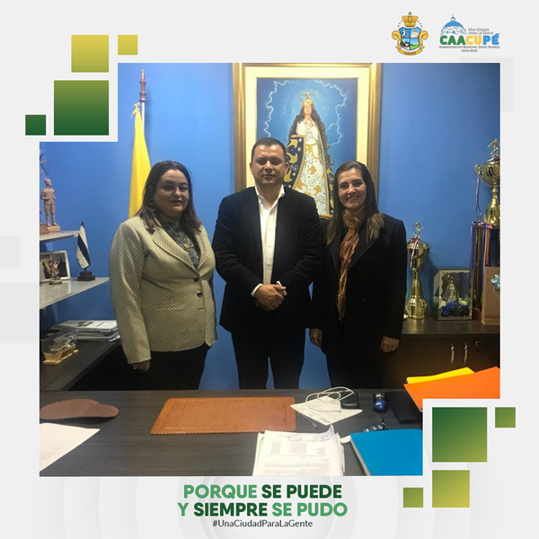 Proyecto “Ñamopotī Paraguay” se reúne con el Intendente de Caacupé | Info Caacupe