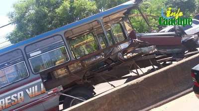 Accidente en itaugua causa solo daños materiales | Info Caacupe