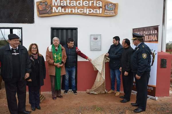 Se inauguró la remodelación del Matadero Municipal de Santa Elena | Info Caacupe