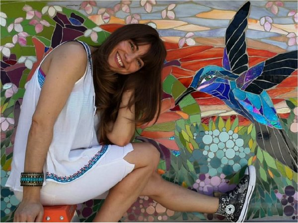 Amorina Viladesau: “Hacer un mosaico es crear una melodía”
