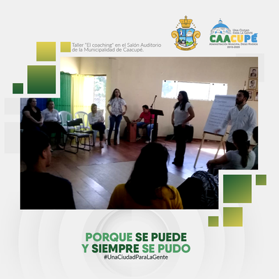 Funcionarios Municipalides participaron de taller de coaching | Info Caacupe