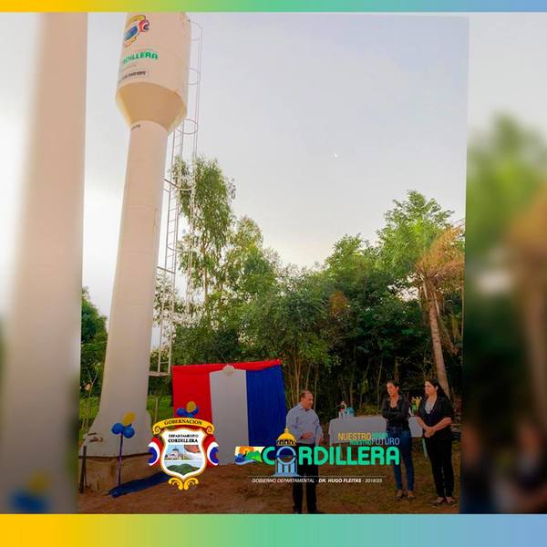 Habilitan Pozo Artesiano y tanque de agua en Mompox | Info Caacupe