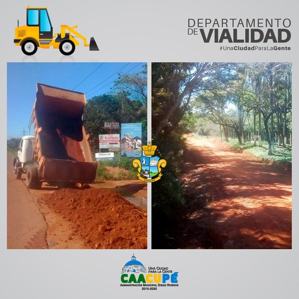 Departamento de Vialidad cumple | Info Caacupe