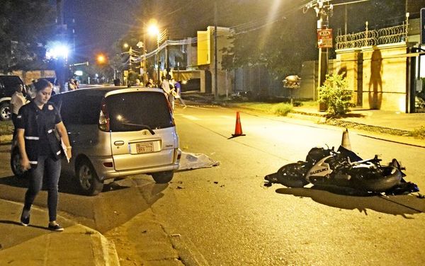 Policía fallece en accidente de tránsito - Judiciales y Policiales - ABC Color