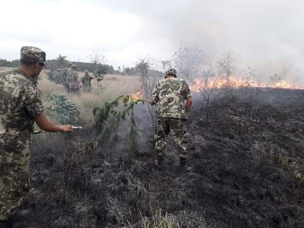 La inconsciencia predomina en San Bernardino, incendios intentan ganar la batalla | Info Caacupe