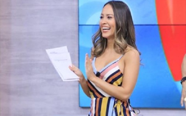 La caída que sufrió Patty Orue en pleno programa