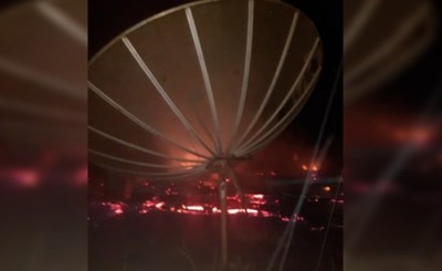 Prendió vela a un santo y terminó con la casa incendiada