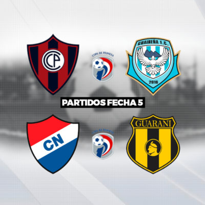 Dos partidos dan continuidad a la Fecha 5