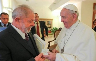El Papa a Lula: