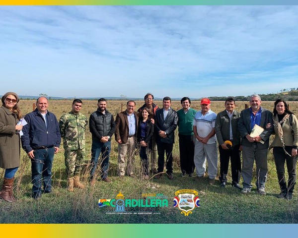 El gobernador de Cordillera visitó el Campo Sagrado de Acosta Ñú | Info Caacupe