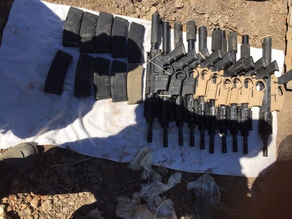 Confiscan armas de guerra y droga en pleno entrenamiento en el Chaco