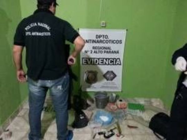 Desmantelan laboratorio de estupefacientes en CDE