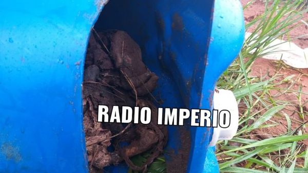 cuerpo sin vida pertenece a Alex Ziole Areco Aquino.