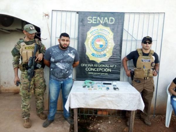 SENAD detuvo a joven microtraficante de drogas en Concepción