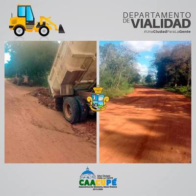 Municipalidad repara caminos desde Ytú hasta Ypucú | Info Caacupe