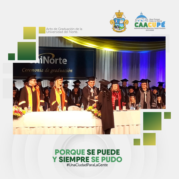 Intedente de Caacupé es Invitado de Honor en Graduación de Prestigiosa Universidad | Info Caacupe