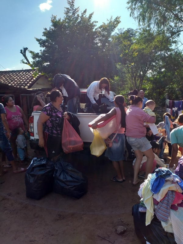 Asisten a pobladores de San Isidro con asistencia médica y vestimenta | Info Caacupe