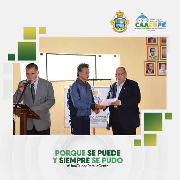 Inmueble se destinará para Edificio Público a la FUNDAPOLCORD | Info Caacupe