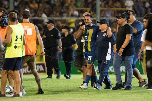 Gimnasia de Maradona cae ante Central - Fútbol - ABC Color