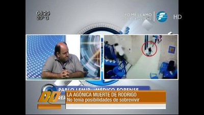 Rodrigo Quintana tenía la misma lesión de Argaña