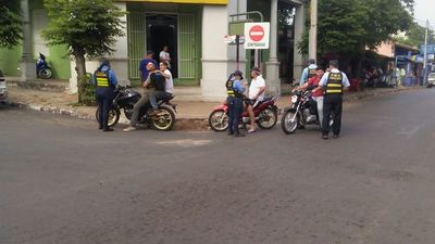 Policia Municipal de Tránsito recibe apoyo logistico | Info Caacupe