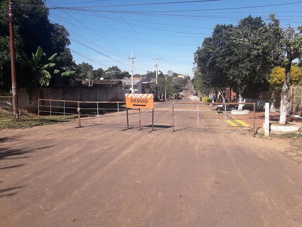 Calles de Piribebuy se encuentran clausuradas | Info Caacupe