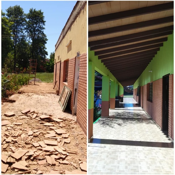 Inauguran nueva infraestructura en la Escuela Santa Lucía de Itacurubí | Info Caacupe