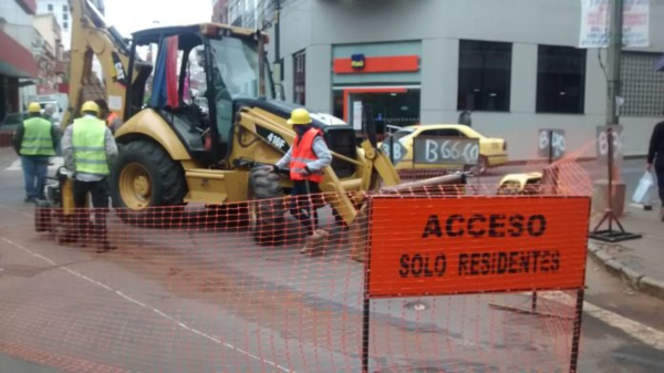 Alcantarillado sanitario: Rehabilitarán calles intervenidas en Asunción