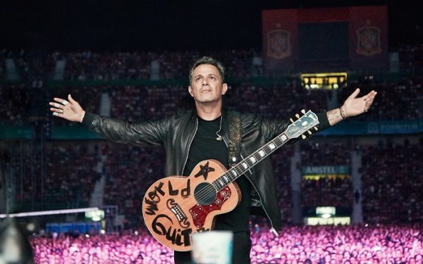 Alejandro Sanz se presentará este domingo en el SND Arena