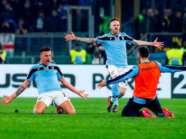 Lazio desplaza al Inter a la tercera ubicación