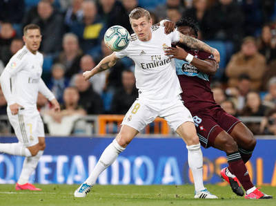 Celta le pone freno al Real Madrid en el Bernabéu