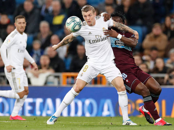 Celta le pone freno al Real Madrid en el Bernabéu