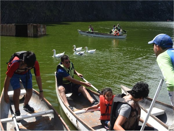 Ecoaventura al máximo en el cerro Ñemby