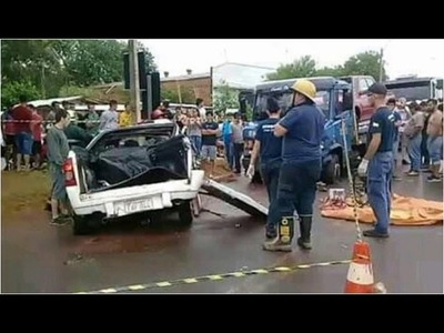JOVEN FALLECE EN APARATOSO ACCIDENT