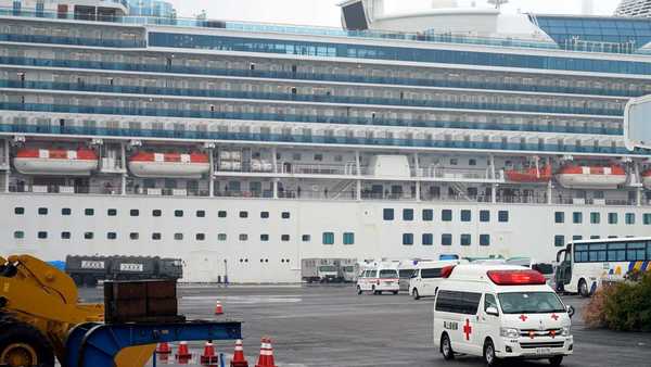 Detectaron otros 99 casos de coronavirus en el crucero que está en cuarentena en Japón, el segundo foco más grande del mundo - ADN Paraguayo