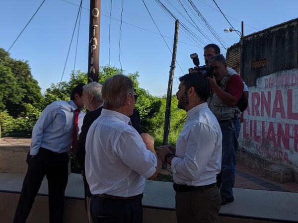 Verifican obras en el barrio Chacarita Alta
