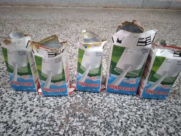 Incautan en Penal de Concepción cartones de leche que contenían bebidas alcohólicas | .::Agencia IP::.