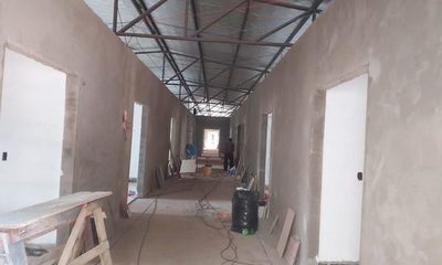 Avanzan obras del pabellón materno infantil de Santa Rita