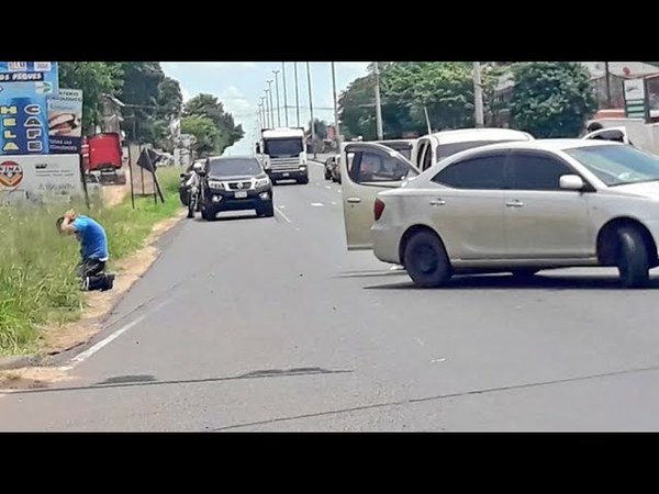 ASALTO Y BALACERA EN MARIANO ROQUE ALONSO