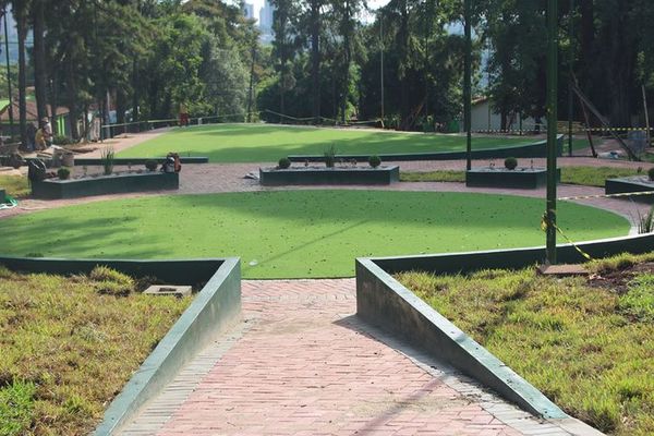 Obras del mayor parque inclusivo del Alto Paraná, a punto de finalizar - ABC en el Este - ABC Color