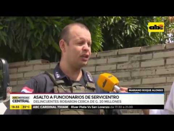 Mariano Roque Alonso: Asalto a funcionarios de servicentro - ABC Noticias - ABC Color
