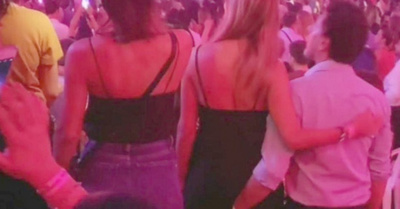 Un Toca para mí le aplicaron en el concierto de Sanz