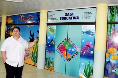 Anuncian la habilitación de moderno servicio pediátrico - Interior - ABC Color