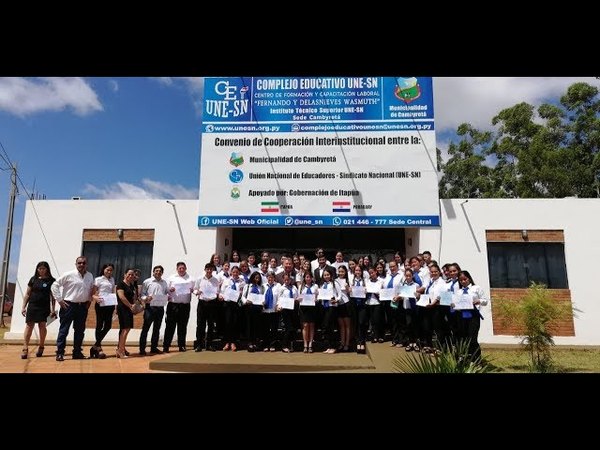 CENTRO DE FORMACIÓN Y CAPACITACIÓN LABORAL EN CAMBYRETÁ HABILITA INSCRIPCIONES PARA CURSOS