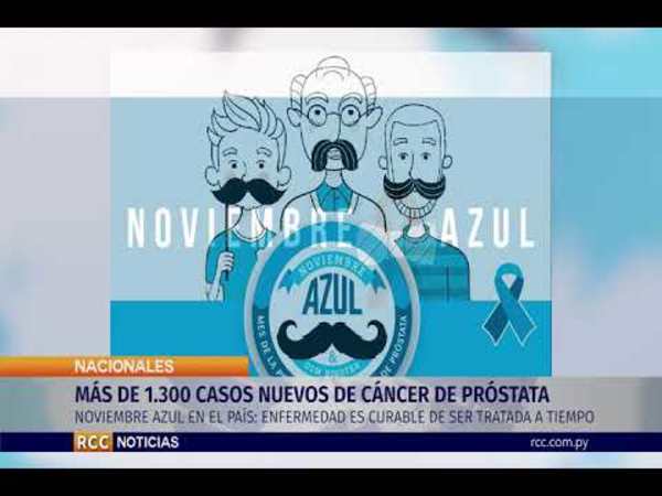 NOVIEMBRE AZUL:MÁS DE 1.300 CASOS NUEVOS DE CÁNCER DE PRÓSTATA