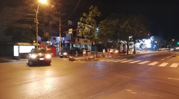 Asunción: Intendente implementa trabajos nocturnos para no molestar a la ciudadanía